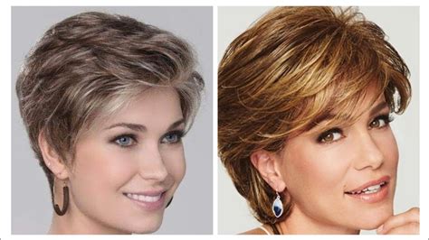 hairstyles for short hair women over 50|short layered haircuts for women over 50.